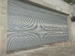 Fabricante porta automática de enrolar em aço preço Imagem