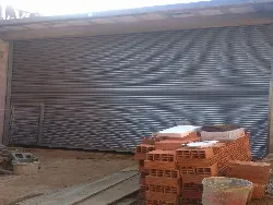Porta Automática Cega Com Pintura Imagem