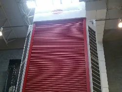Porta Automática Cega Com Pintura Imagem