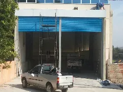 Porta de enrolar automática em Santo André - 2